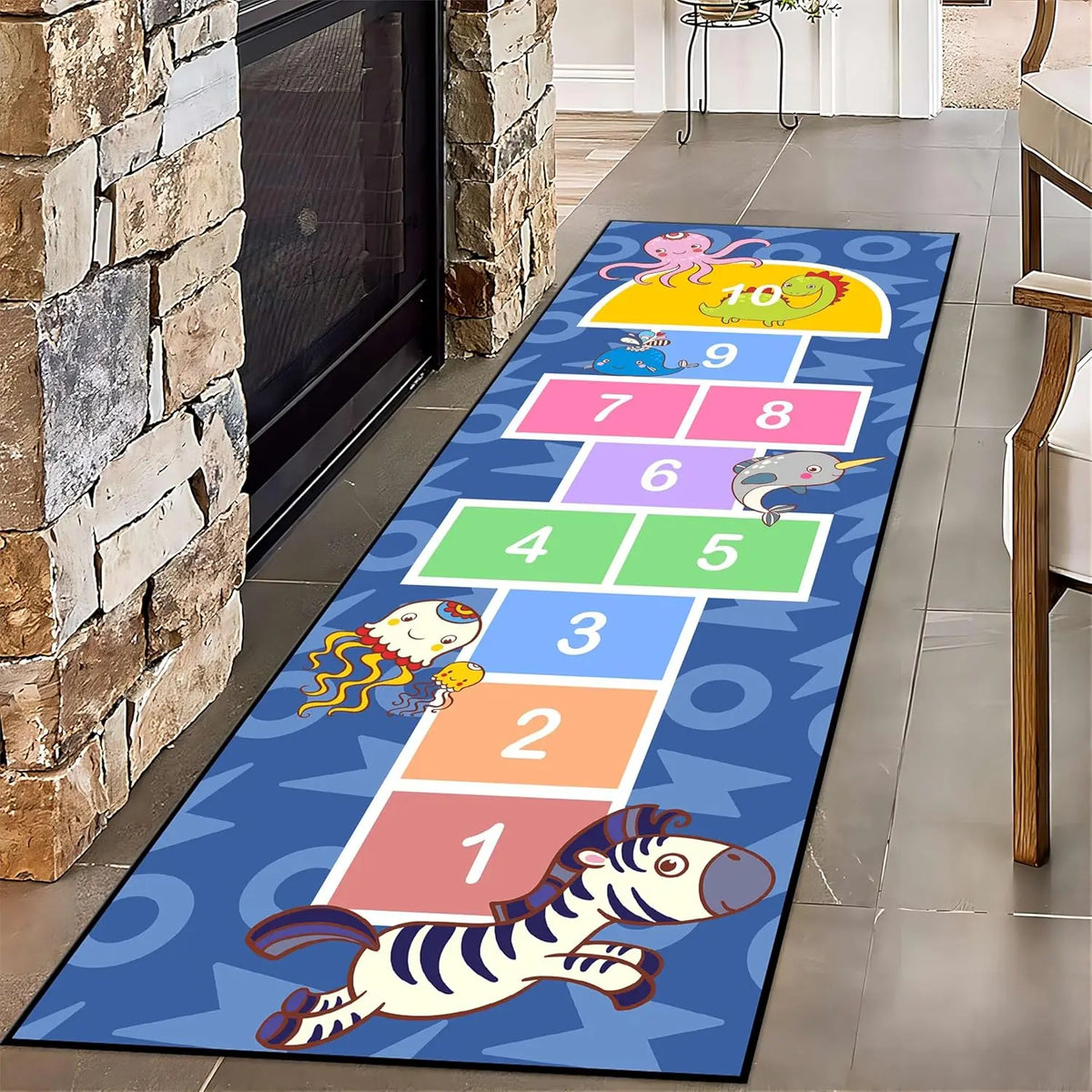 tapis éducatif alphabet animaux jeux enfants microfibre mousse antidérapant