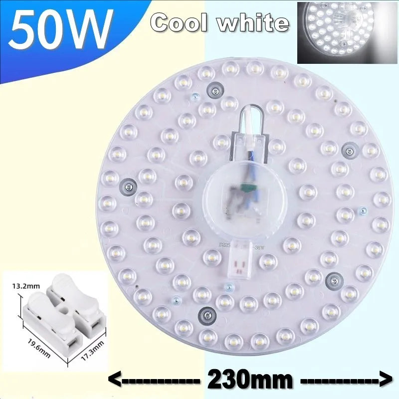 plafonnier led rond adhésif moderne blanc 12w 18w 24w 30w 50w
