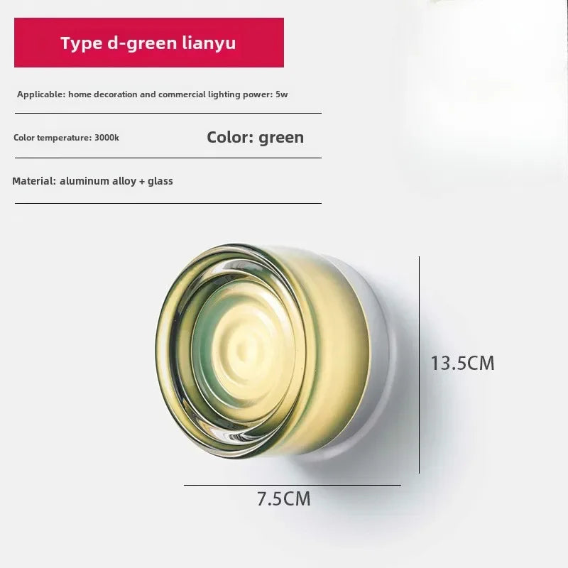lampe murale moderne blanc orange marron rayures horizontales adhésif câbles certification led pvc