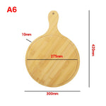 planche découper bois clair grain naturel fourchette couteau classique service pizza steak collation