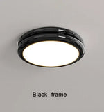 plafonnier led moderne vert blanc rouge opacité ronde lisse chambre salon