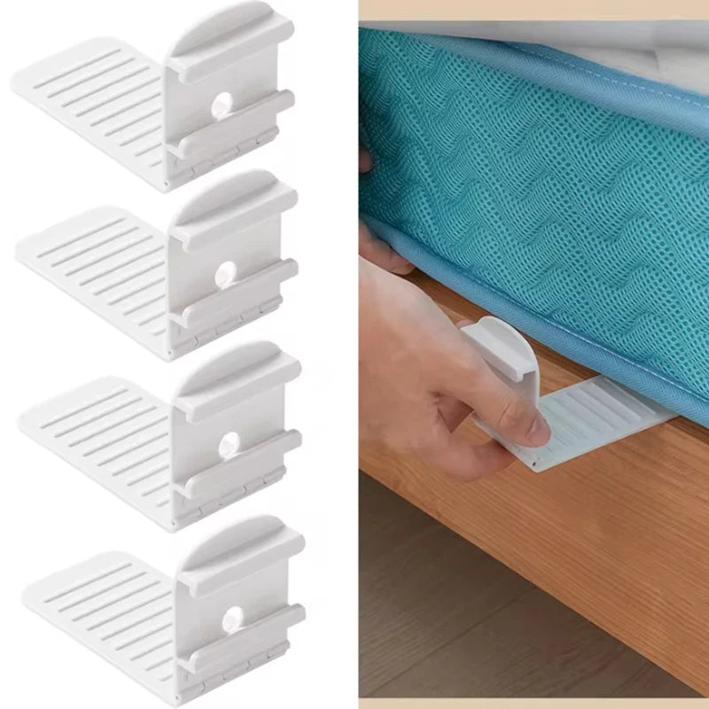clips lit anti dérapants blanc gris adhésifs ajustables multifonctionnels modernes