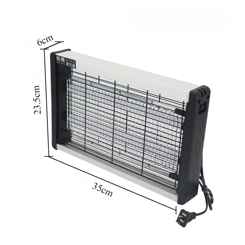 piège insectes anti moustiques uv lumière moderne noir violet grille autonomie chambreintérieur