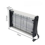 piège insectes anti moustiques uv lumière moderne noir violet grille autonomie chambreintérieur