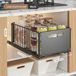 caisse rangement blanc moderne grille ronde acier fixations jars conservation double couche