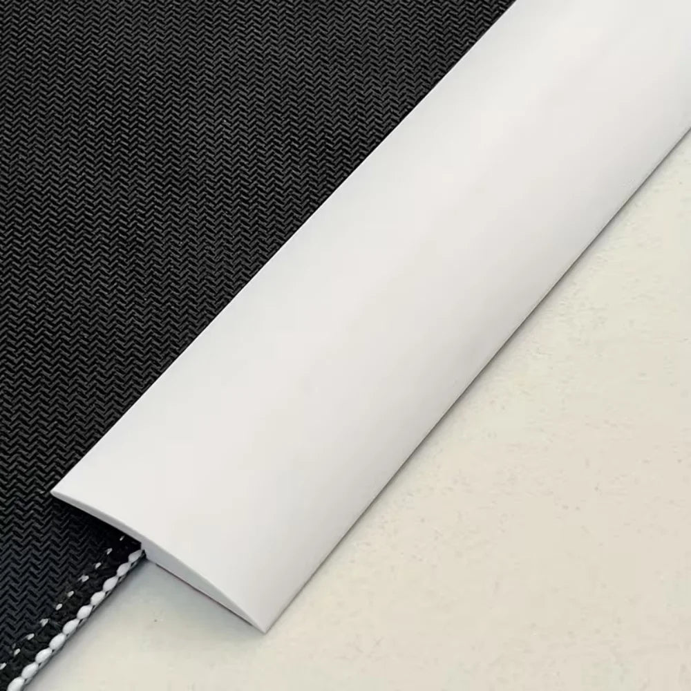 profil seuil adhésif marron gris moderne rayures horizontales 2m 3cm