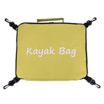sac rangement kayak rouge uni pratique clips poignée fermeture compartiments étanche durableextérieur