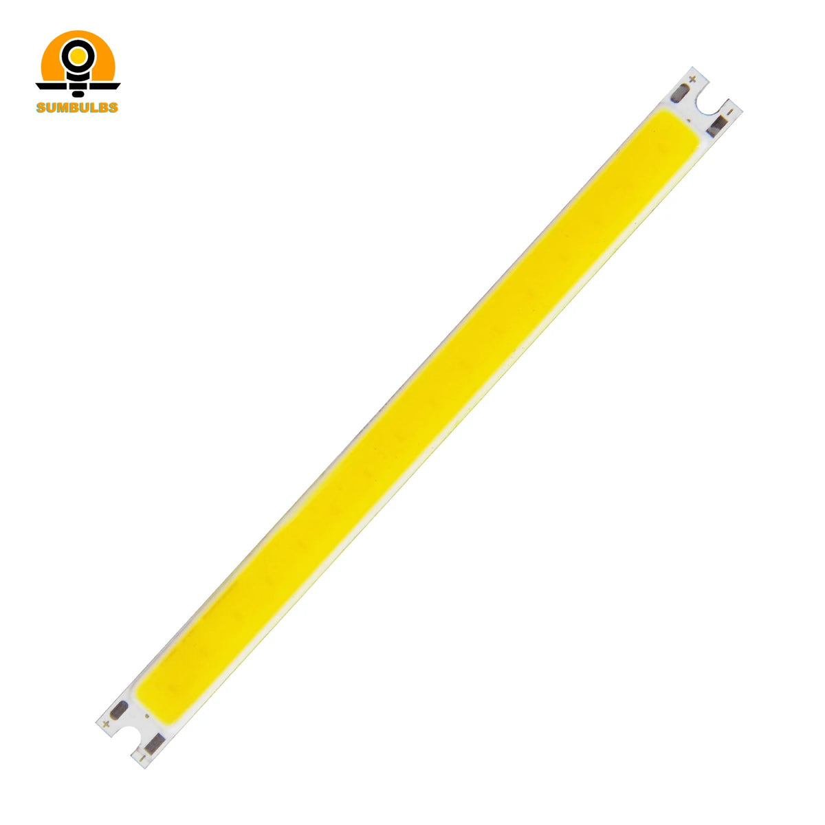 barre led 100x8mm orange verte blanche 5w 12v clips aluminium silicone moderne