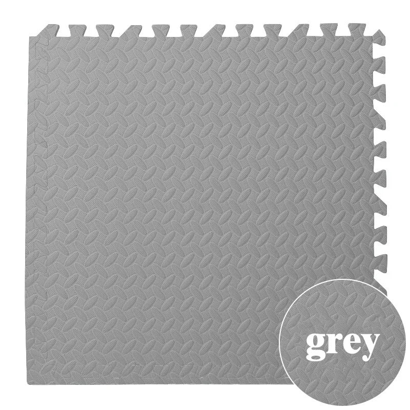 tapis fitness noir texture géométrique antidérapant imperméable moderne 30cm 30cm