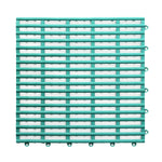 tapis salle bain antidérapant bleu vert blanc gris beige modulable drainant 30cm 30cm
