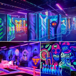 lampe uv led noire fluo détection fluorescence scène dj portable adaptateur usb