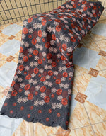 tissu fleuri translucide brodé couleurs gris rouge beige vert olive rose Bordeaux mariage