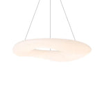 Suspension lumineuse moderne blanche minimaliste salon chambre 45cm 50cm 60cm 75cm 90cm