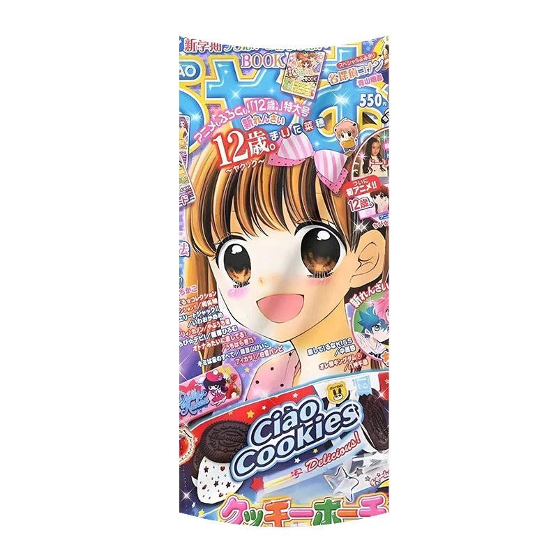 décoration murale manga shoujo rose blanche anime personnages desserts illustrations posters autocollants