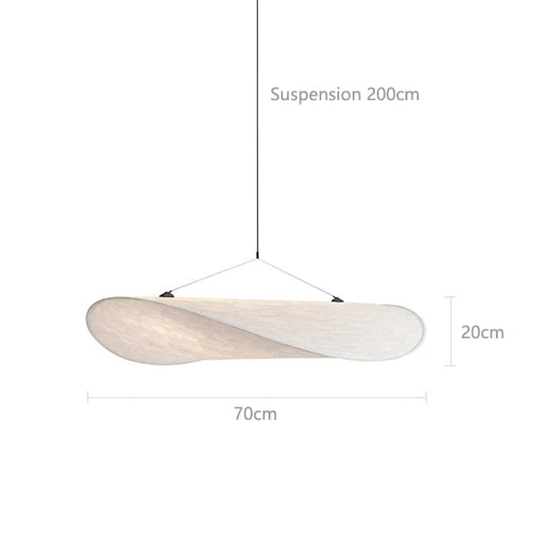 lampe table moderne soie blanc fibres apparentes câble autonome 40cm 50cm 60cm 70cm 80cm