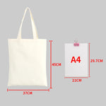 sac main réutilisable toile beige motif floral occassionnel coton écofriendlyversible pliable évènements jours festive