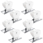 pulley rideau blanc moderne vis fixation accessoire store glissière