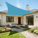 Voile d'ombrage noire design moderne patio
