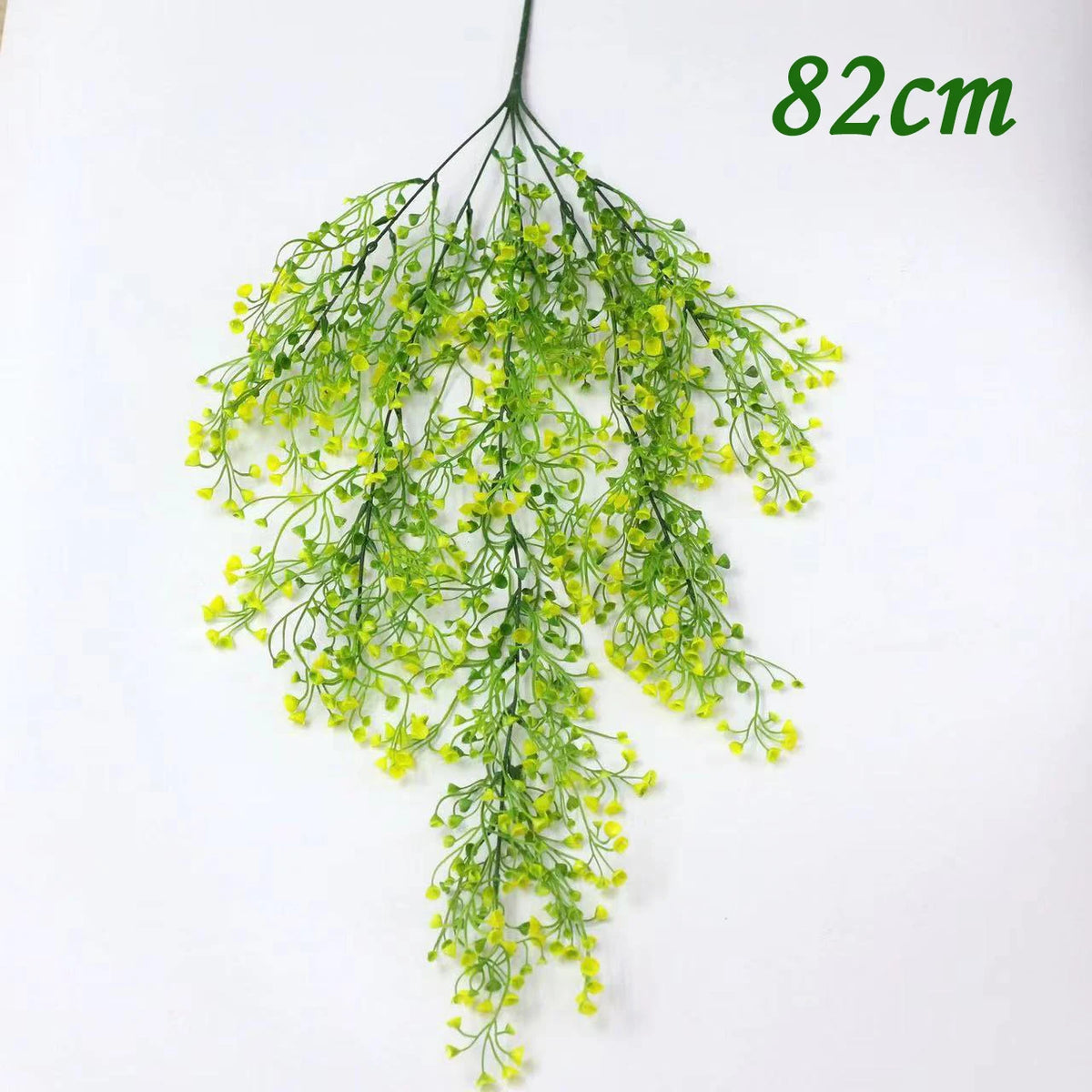 panier suspendu rotin osier jardinière murale fleurs artificielles décoration jardin rustique marron clair