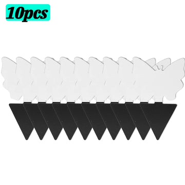 piège mouches feuille noire adhésive externe protection plantes minimalisteextérieur controle insectes 50pcs