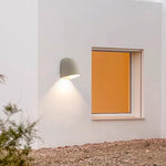 applique murale moderne led étanche terrazzo gris clair extérieur intérieur warm white texture granulée
