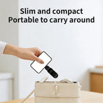lampe lecture rechargeable usb noir réglable protège yeux clip led modernecompact