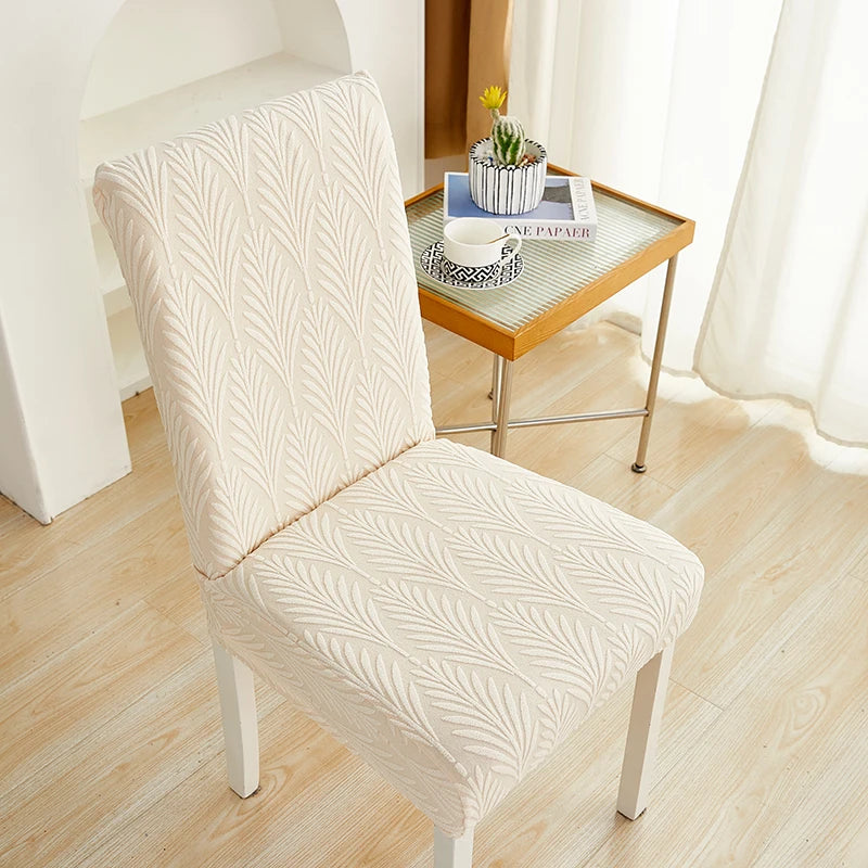 housse chaise moderne tissu extensible protecteur siège salle manger banquet