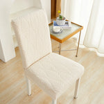housse chaise moderne tissu extensible protecteur siège salle manger banquet