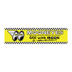 bannière publicitaire carreaux géométriques jaune noir moderne 60cm 240cmDecorationextérieur
