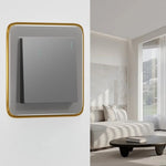 cadre prise électrique moderne adhésif noir gris doré sans salissures intérieur décoration festive matériaux