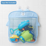 Sac rangement filet rose motif lapin drainage rapide salle bain suction cup