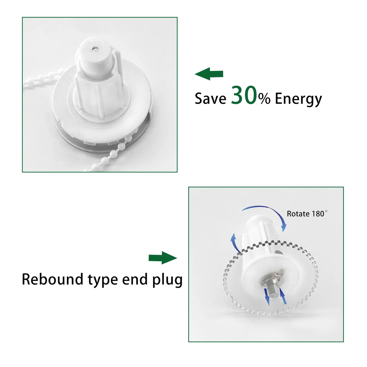 supports muraux stores enrouleurs intégrés facile pièces détachées blanc argenté moderne minimaliste opaquesitorièmes