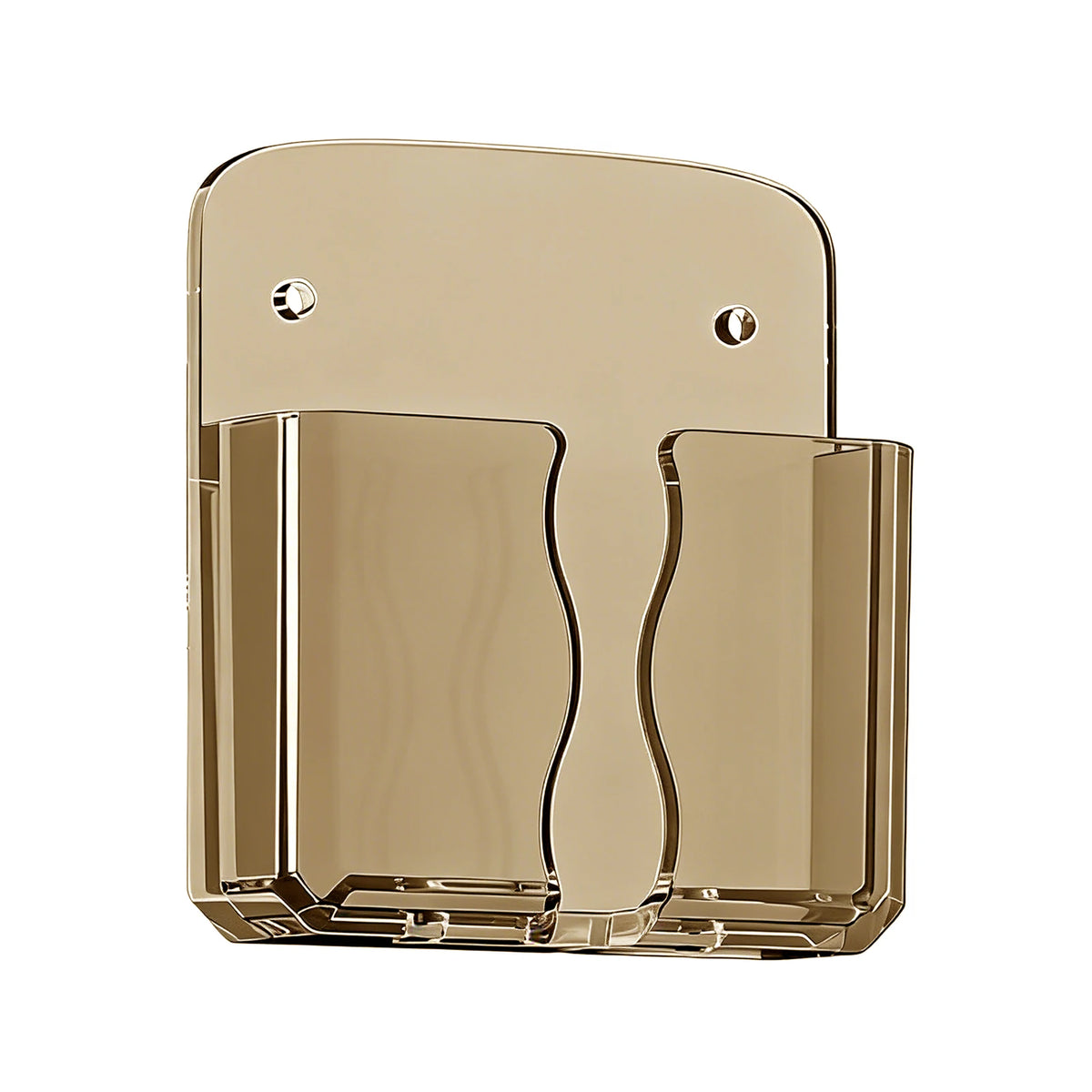support mural smartphone transparent moderne adhésif charge double rangement chambre salle bain