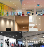 projecteur led spot blanc moderne 7w 18w 75mm 85mm 93mm 103mm 113mm