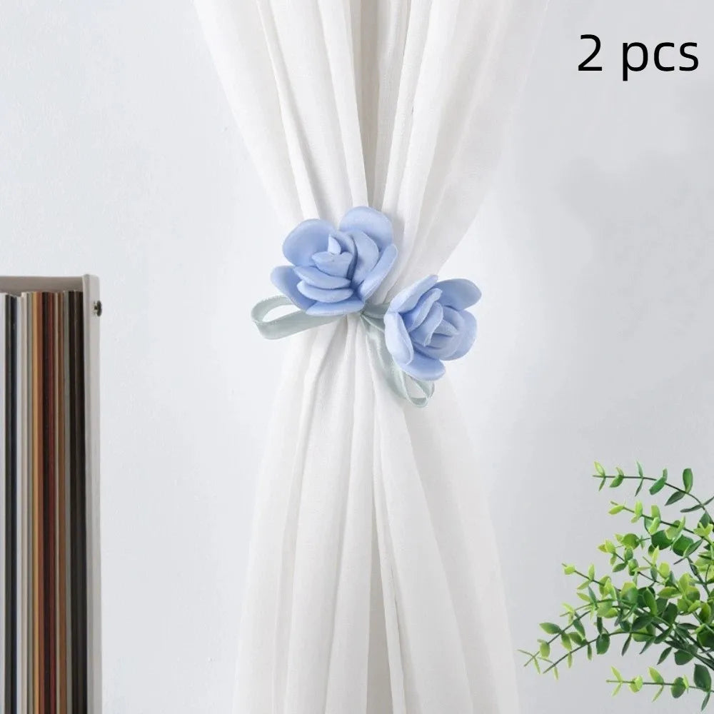 rubans fleurs tulipe couleur rose beige jaune vert clair décoratifs ajustables intérieurextérieur