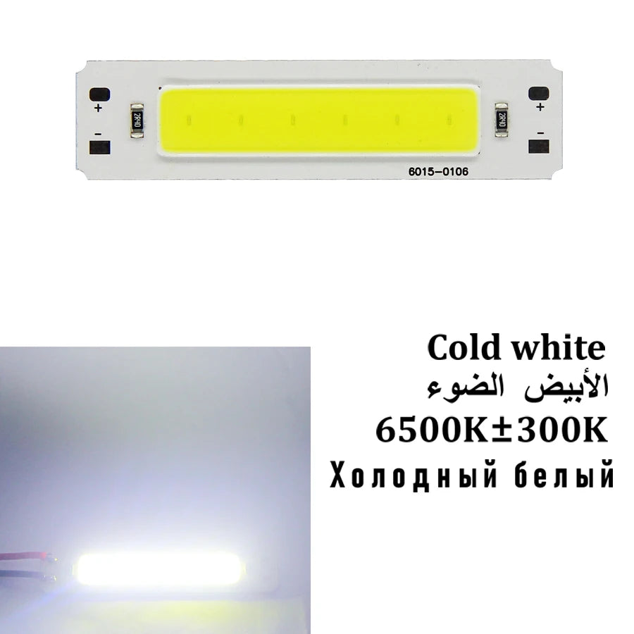 lampe led rectangulaire blanc jaune moderne 60x15mm 50w 5v 3000k 6500k aluminium silicone