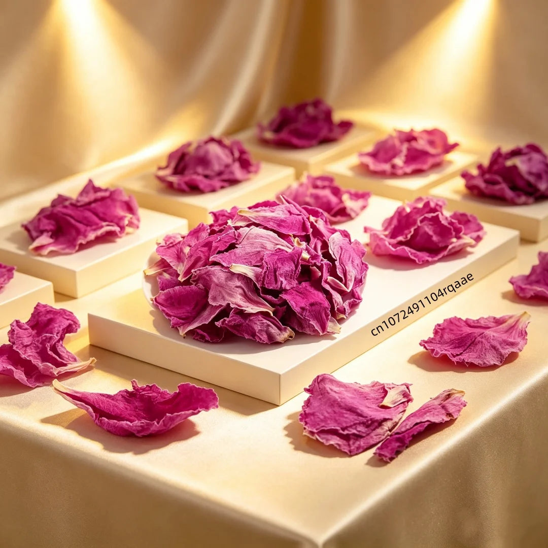 pétales roses séchées naturelles décoration maison mariage baby shower DIY