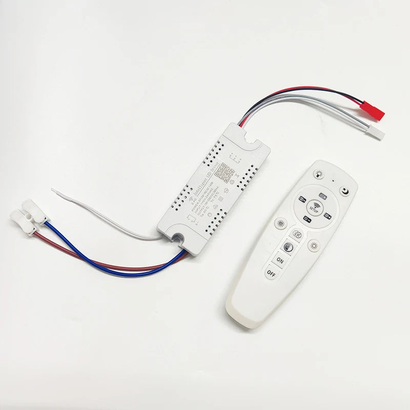 contrôleur led télécommande connecteur entrée éclairage moderne blanc plat lisse