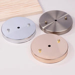 disques suspension or argent noir modernes vis 15cm