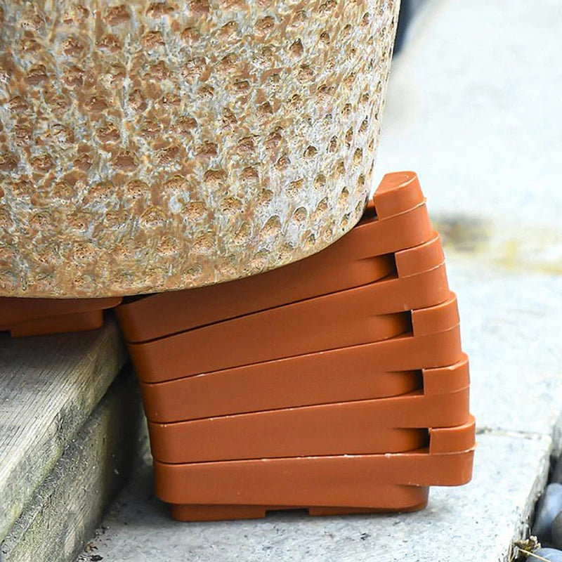 clips pot orange modernes rehaussants respirants plantes pot outil jardinage pièces jardin