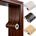 papier peint auto adhésif rayures verticales moderne 5m 15cm blanc noir beigeclair