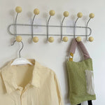 crochet mural porte manteau clés rangement sacs sacs main maison moderne