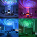 projecteur ambiance galaxie led télécommande motifs lumineux multicolores moderne relaxant