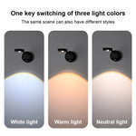 applique murale led rechargeable detection humaine couleurs rgb télécommande moderne minimaliste