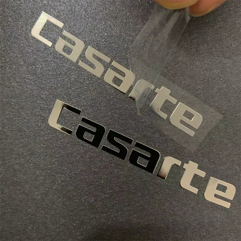 autocollants modernes personnalisables adhésifs textes logos blanc noir rose doré vert dorés élégants multiple