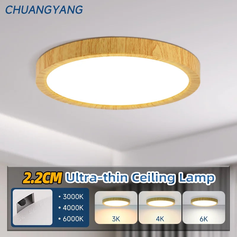 lampe moderne bois naturel 20w 30w 40w blanc texture bois opacité éclairage quotidien facile
