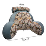 oreiller lecture coussin mousse mémoire forme polyester coton chats ours animaux motifs moderne