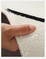 tapis bain jaune anti dérapant résistant salissures taille 50x80cm moderne smiley