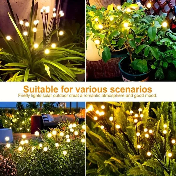 lumières solaires extérieures modernes boules rondes multicolores piquets métalliques autonomes led ip67