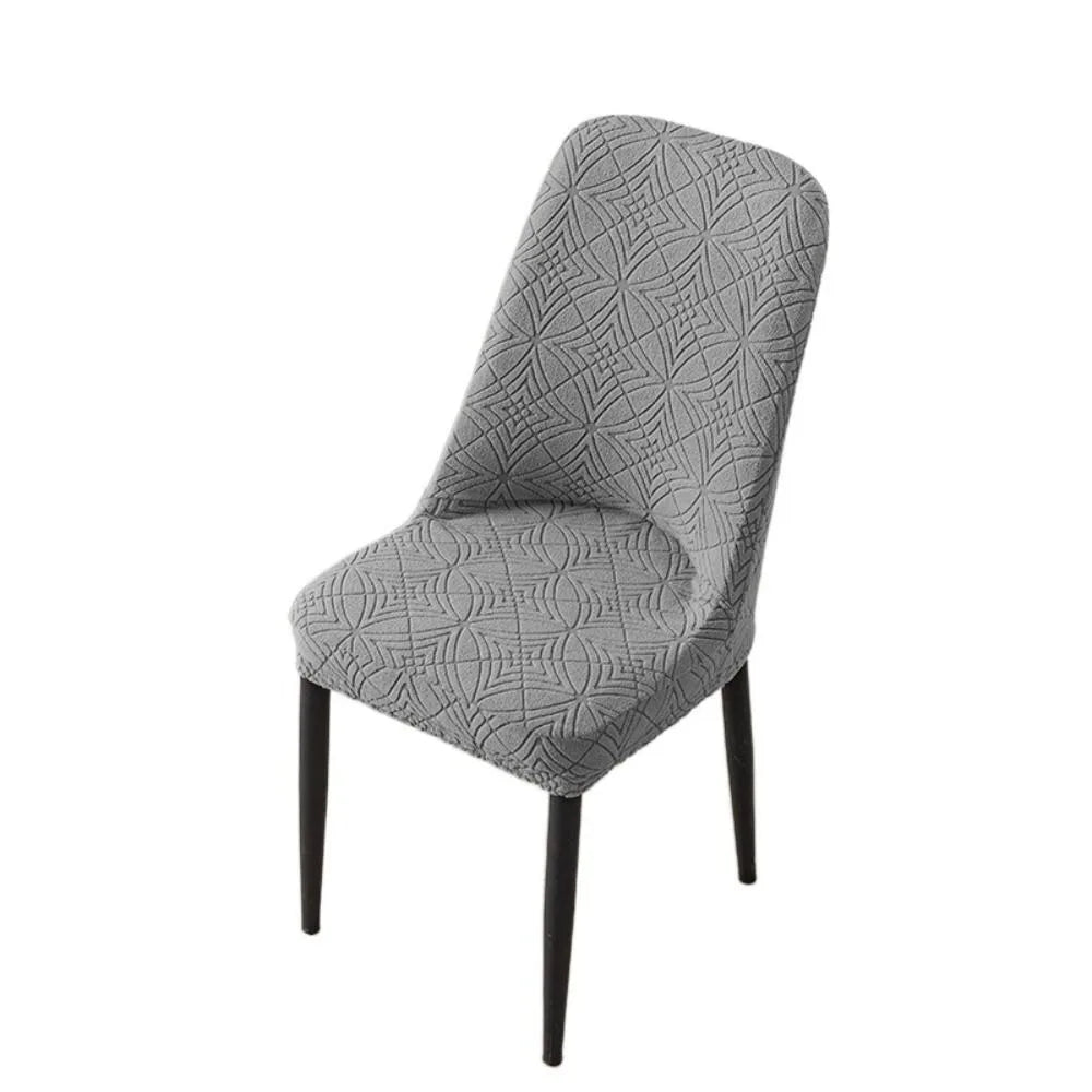 housses chaise modernes motif géométrique anti poussière polyester coton ruban adhésif